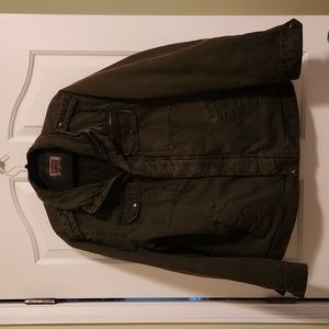 Like new Men's  Large Levi's jacket coat gray